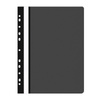 Skoroszyt OFFICE PRODUCTS, PP, A4, miękki, 100/170mikr., wpinany, czarny