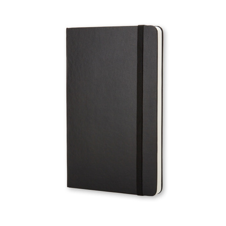 Notes MOLESKINE Classic L (13x21cm) gładki, twarda oprawa, 240 stron, czarny
