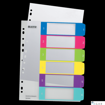 Przekładki plastikowe LETIZ WOW 1-6 12420000 do zadruku