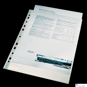 Koszulki krystaliczne A4 Esselte, 105 mic., 100 szt., 56093