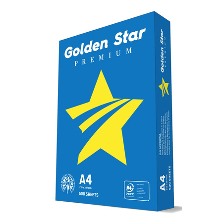 Papier ksero GOLDEN STAR Premium, A4, 500 arkuszy, klasa C