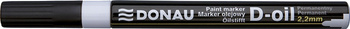Marker olejowy DONAU D-Oil, okrągły, 2,2mm, biały