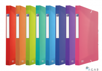 Teczka z gumką szeroka 25 mm Urban mix Oxford 400146969