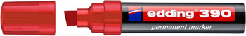 Marker permanentny e-390 EDDING, 4-12mm, czerwony