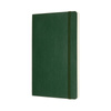 Notes MOLESKINE L (13x21cm) w kratkę, miękka oprawa, myrtle green, 192 strony, zielony