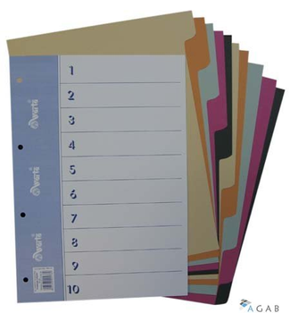 Przekładki A4 10szt.990-013 WARTA (X)