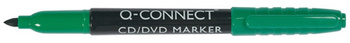 Marker do płyt CD/DVD Q-CONNECT, 1mm (linia), zielony