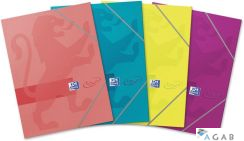 Teczka kartonowa z gumą OXFORD TOP FILE+ A4 miks kolorów pastelowych 400117805