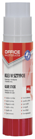 Klej w sztyfcie OFFICE PRODUCTS, PVA, 40g