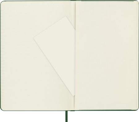 Notes MOLESKINE Classic L (13x21cm) w linie, twarda oprawa, myrtle green, 240 stron, zielony