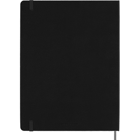 Notatnik MOLESKINE XL (19x25cm), Smart, w linie, twarda oprawa, czarny