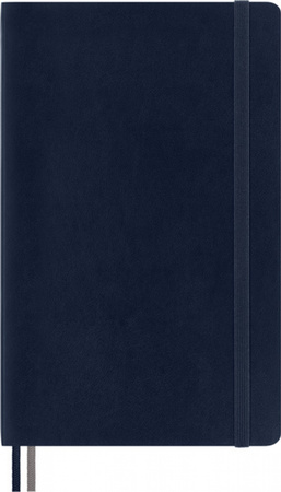 Notes MOLESKINE Classic L (13x21 cm) w linie, miękka oprawa, sapphire blue, 400 stron, niebieski