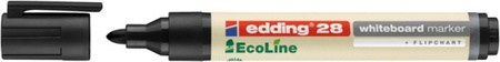 Marker do tablic e-28 EDDING EcoLine, 1,5-3 mm, czarny