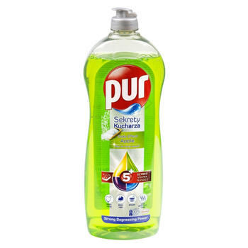 Płyn do mycia naczyń PUR Jabłko, 750ml