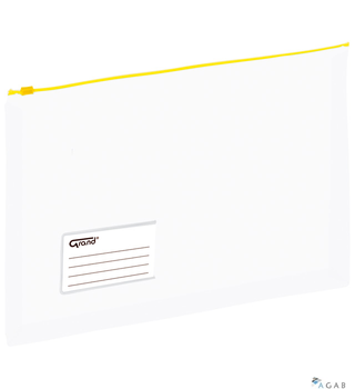 Teczka kopertowa strunowa EC011B GRAND, żółta, A4 GRAND 120-1788