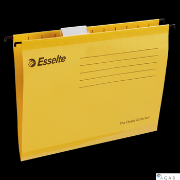 Teczki zawieszane Esselte Classic A4, żółty, 25 szt. PENDAFLEX 90314
