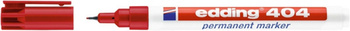 Marker permanentny e-404 EDDING, 0,75 mm, czerwony