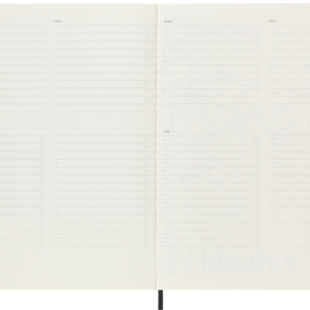 Notes MOLESKINE PROFESSIONAL XL (19x25 cm), miękka oprawa, 192 strony, czarny
