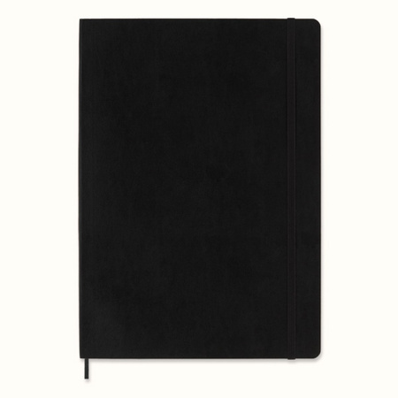 Notes MOLESKINE Classic A4 (21x29,7 cm) w kropki, miękka oprawa, 192 strony, czarny