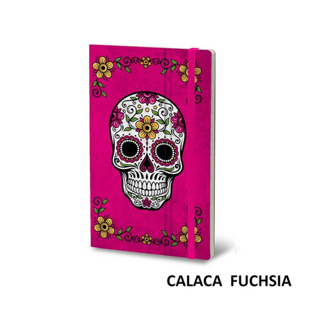 Notatnik STIFFLEX, 13x21cm, 192 strony, Calaca - Fuchsia