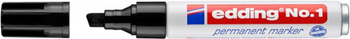 Marker permanentny no.1 EDDING, 1-5mm, czarny