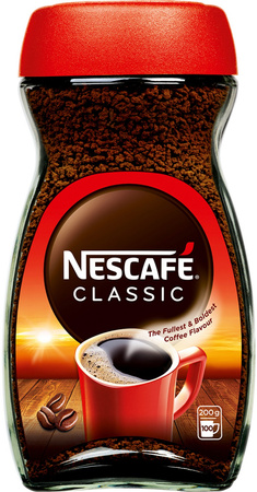 Kawa NESCAFE CLASSIC, rozpuszczalna, 200 g