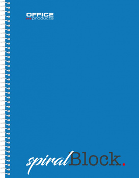 Kołonotatnik OFFICE PRODUCTS, A5, w kratkę, 80 kart., 70gsm