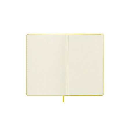 Notes MOLESKINE Classic L (13x21cm), w linie, twarda oprawa, hay yellow, 240 stron, żółty