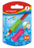 Uchwyt ergonomiczny KEYROAD Pencil Grip, 2szt., blister, mix kolorów