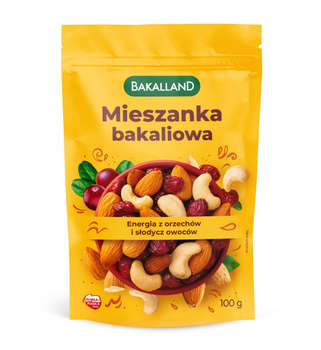 Mieszanka bakaliowa, Bakalland, 100g
