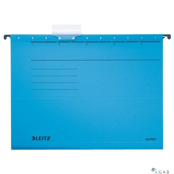 Teczki zawieszane ALPHA, niebieski, Leitz 19850135