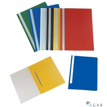 Skoroszy  A5  twardy biały (10) BIURFOL  SH-08-06