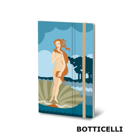 Notatnik STIFFLEX, 13x21cm, 192 strony, Botticelli