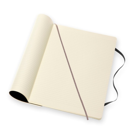 Notes MOLESKINE Classic A4 (21x29,7 cm) w linie, miękka oprawa, 192 strony, czarny