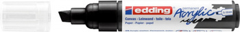 Marker akrylowy e-5000 EDDING, 5-10 mm, matowy czarny