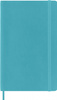 Notes MOLESKINE L (13x21 cm) w linie, miękka oprawa, reef blue, 192 strony, niebieski