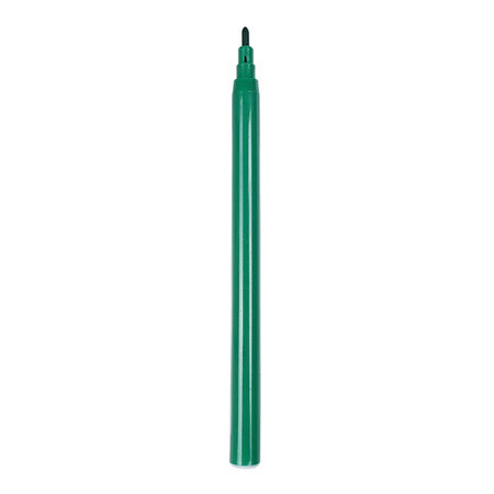 Flamaster biurowy OFFICE PRODUCTS, 10szt., zielony