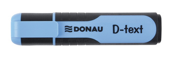 Zakreślacz DONAU D-Text, 1-5mm (linia), eurozawieszka, niebieski