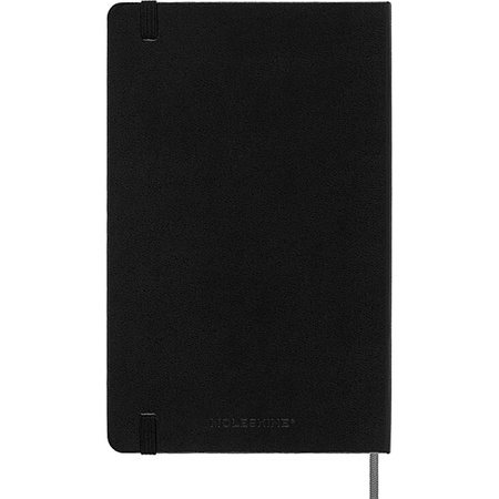 Notatnik MOLESKINE L (13x21 cm), Smart, w linie, twarda oprawa, czarny