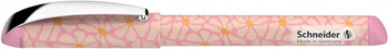 Pióro wieczne SCHNEIDER Glam IK, Flowers, M, pud. Kartonowe, pudrowy róż