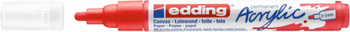 Marker akrylowy e-5100 EDDING, 2-3 mm, matowa czerwień