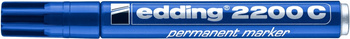 Marker permanentny e-2200 C EDDING, 1-5 mm, niebieski