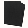 Zestaw 3 Zeszytów MOLESKINE Cahier Journals XL (19x25cm) w kratkę, 120 stron, czarny
