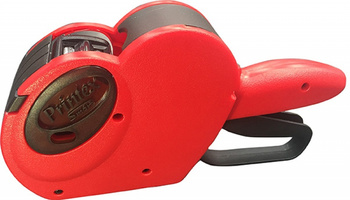 Metkownica PRINTEX Smart, jednorzędowa, 8 znaków, czerwona