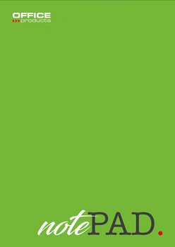 Blok biurowy OFFICE PRODUCTS, A4, w kratkę, 50 kart., 60gsm