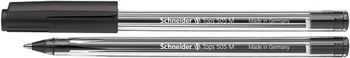 Długopis SCHNEIDER Tops 505, M, czarny