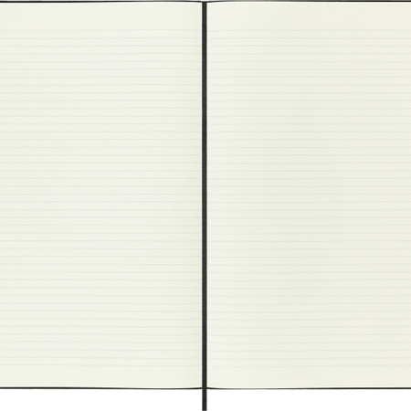 Notes MOLESKINE Classic A4 (21x29,7 cm) w linie, twarda oprawa, 192 strony, czarny