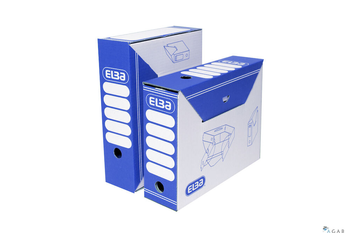 Karton archiwizacyjny TRIC COLOR szerokość A4+ 9,5cm niebieski ELBA 100552629 (X)