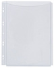 Koszulki na katalogi Q-CONNECT, PVC, A4, krystal, 180mikr., 5szt.