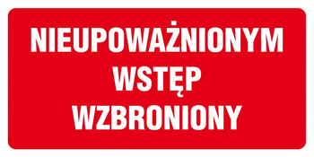 Znak TDC, Nieupoważnionym wstęp wzbroniony 2